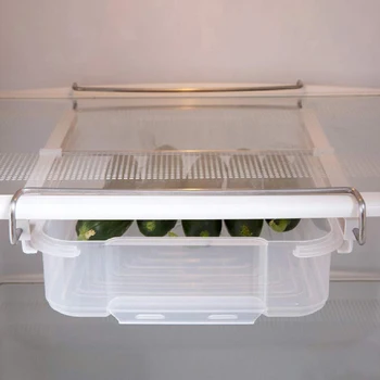 

Plastic Refrigerator Organizer Food Fresh-Keeping Classified Container Fridge Shelf Holder Refrigerator Storage Box Drawer Type