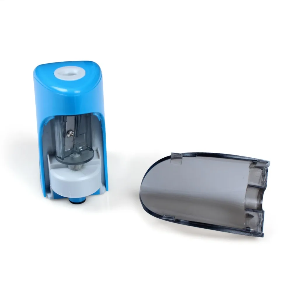 Pencil Sharpener Electric Automatic Touch Battery Personal Home Office School Stationery (6)