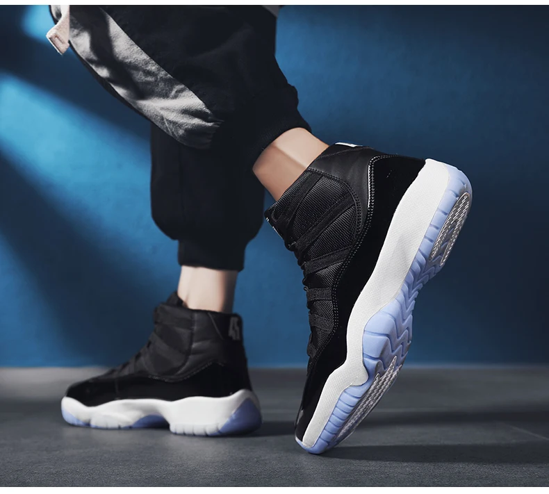 Basket Homme Новое поступление мужские баскетбольные кроссовки Higt Топ кроссовки для тренировок Ретро Jordan обувь мужская спортивная обувь размера плюс 45