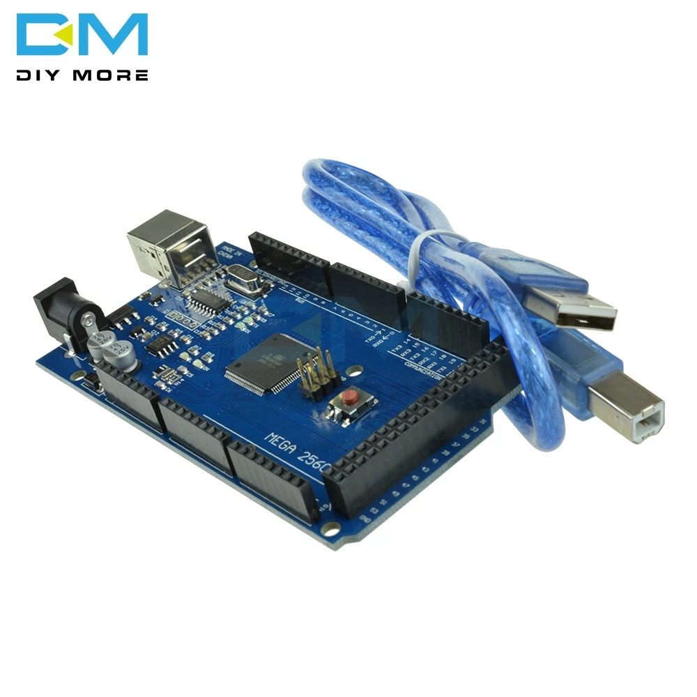 Плата Mega 2560 R3 2012 официальная версия с интегрированным драйвером ATMega 2560 ATMega16U2