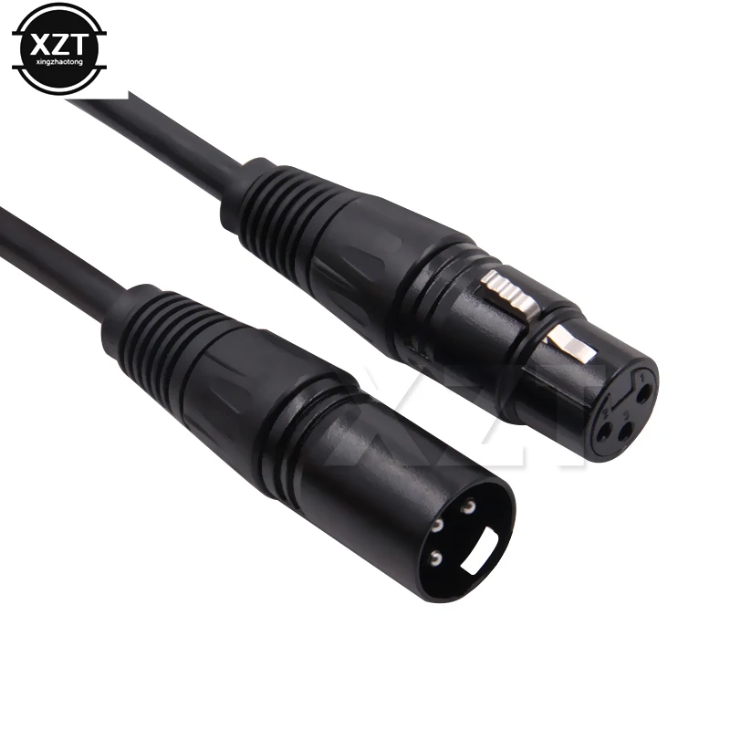 XLR кабель мужчин и женщин M/F аудио кабель для микрофонного микшера TPE материал+ OFC медь