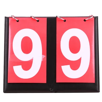 

Multi Sports Football Table Tennis 2 Digit Professional Badminton Manual Scoreboard Basketball Counter Competitions Flip