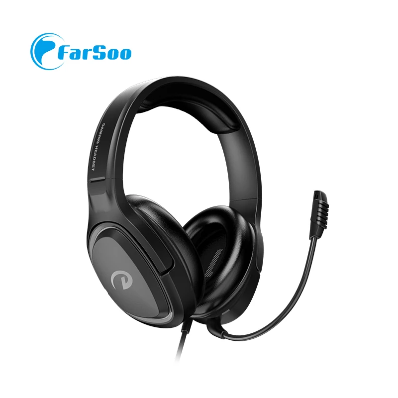 G100 Gagming headphone with detachable microphone deep bass sound wired headset with LED light for PS4 XBOX PC laptop headphone