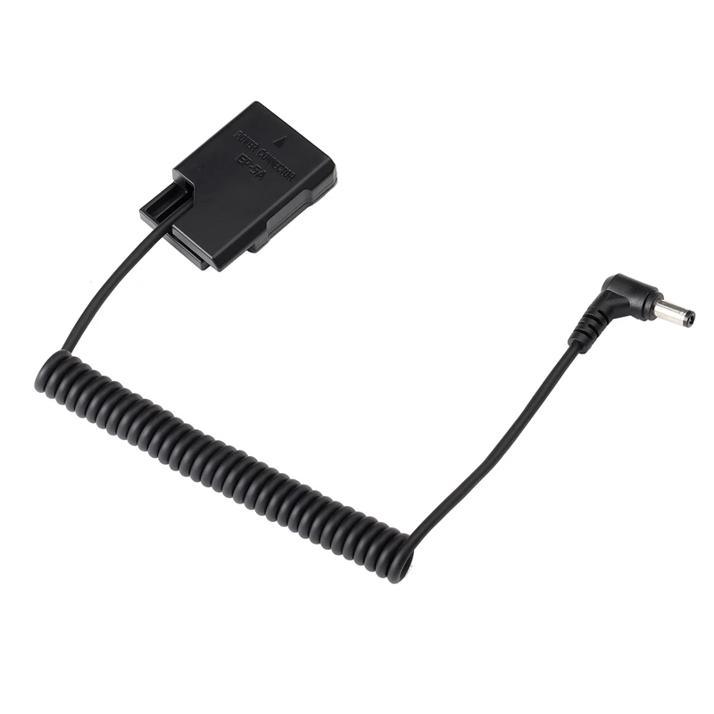 

EP-5A EN-EL14 Dummy Battery Pack DC Coupler Connector Spring Cable Battery Replacement for Nikon D3100 D3200 D3300 D3400 D3500 D
