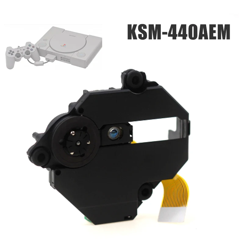 Высококачественная KSM-440AEM Замена лазерной линзы для PS1 KSM 440AEM оптическая KSM-440AEM лазерная головка - Цвет: KSM-440AEM