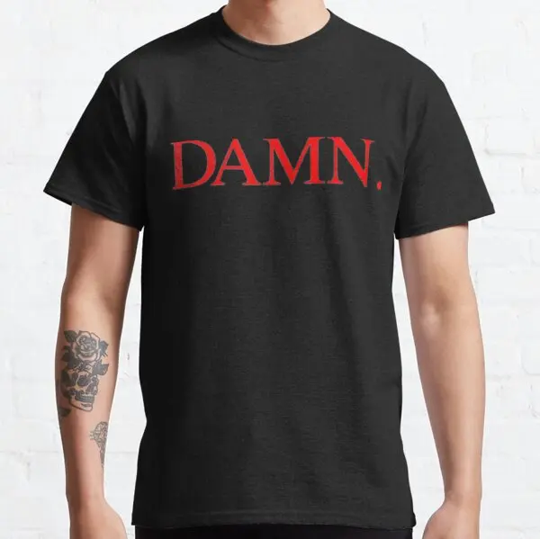 fingeraftryk Om Henfald Kendrick Lamar DAMN Men's Fashion Short Sleeve t shirt Summer O-neck Cozy  Breathable Tee Funny Printed t shirt Men's Tops _ - AliExpress Mobile