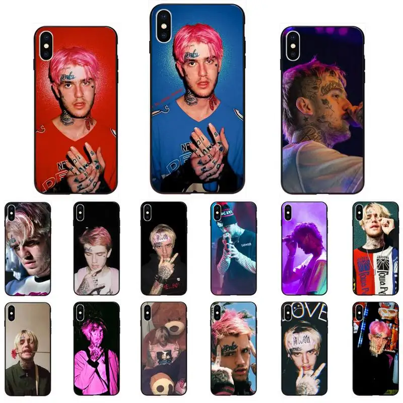 Lil Peep Bo открытый жесткий чехол для телефона IPhone 11 Pro XS MAX 8 7 6 6S Plus X 5 5S SE XR