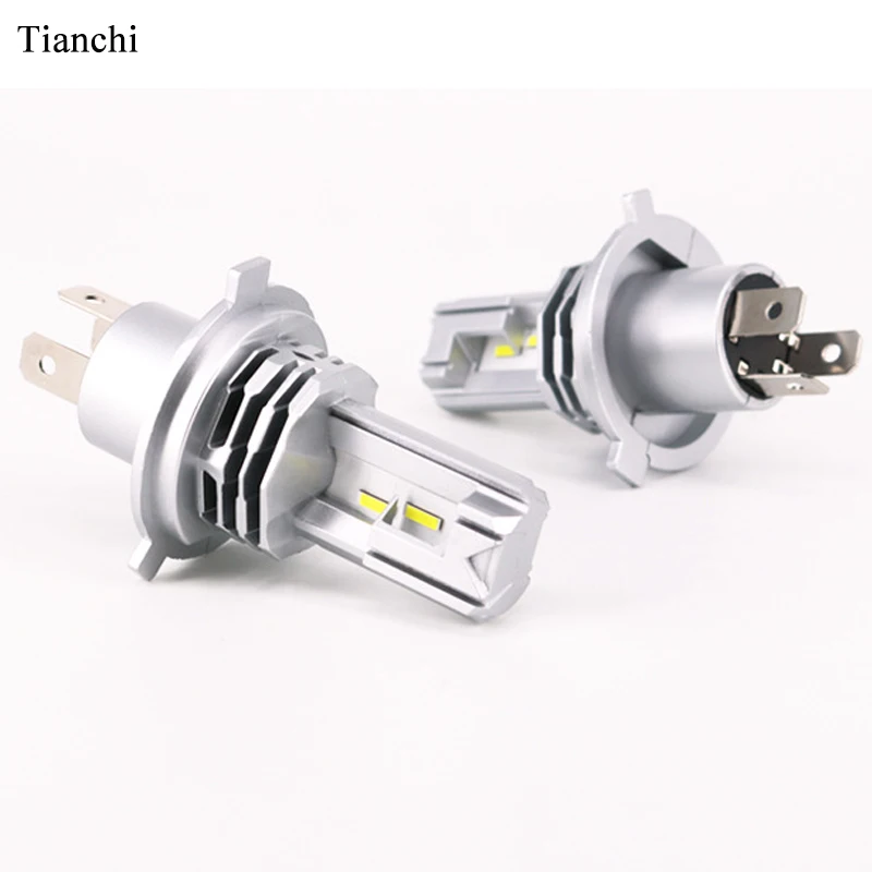 Car Headlight H4 H7 LED 6000K H8 H9 H11 9005 9006 Bulb Auto Fog Light 12V Fanless Headlights Bulbs | Автомобили и мотоциклы