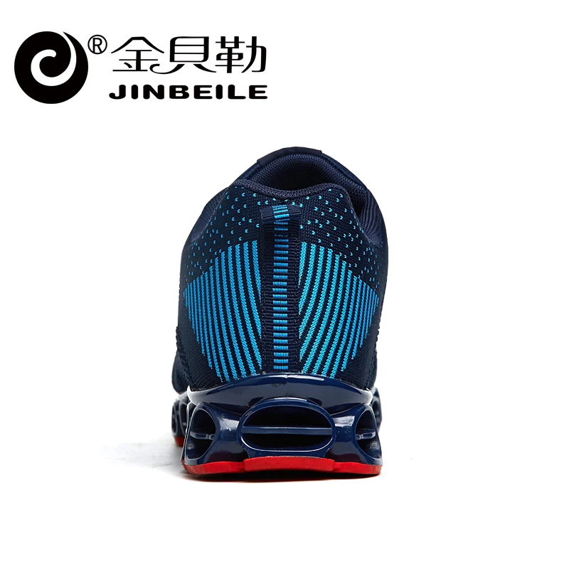 JINBEILE оригинальная спортивная обувь для мужчин летающие ткацкие дышащие удобные мужские кроссовки с амортизирующей подошвой