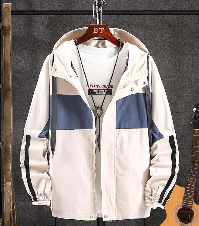 Yizlo куртка мужская chaquetas hombre veste homme jaqueta masculino Брендовые куртки для колледжа пальто размер США - Цвет: Белый