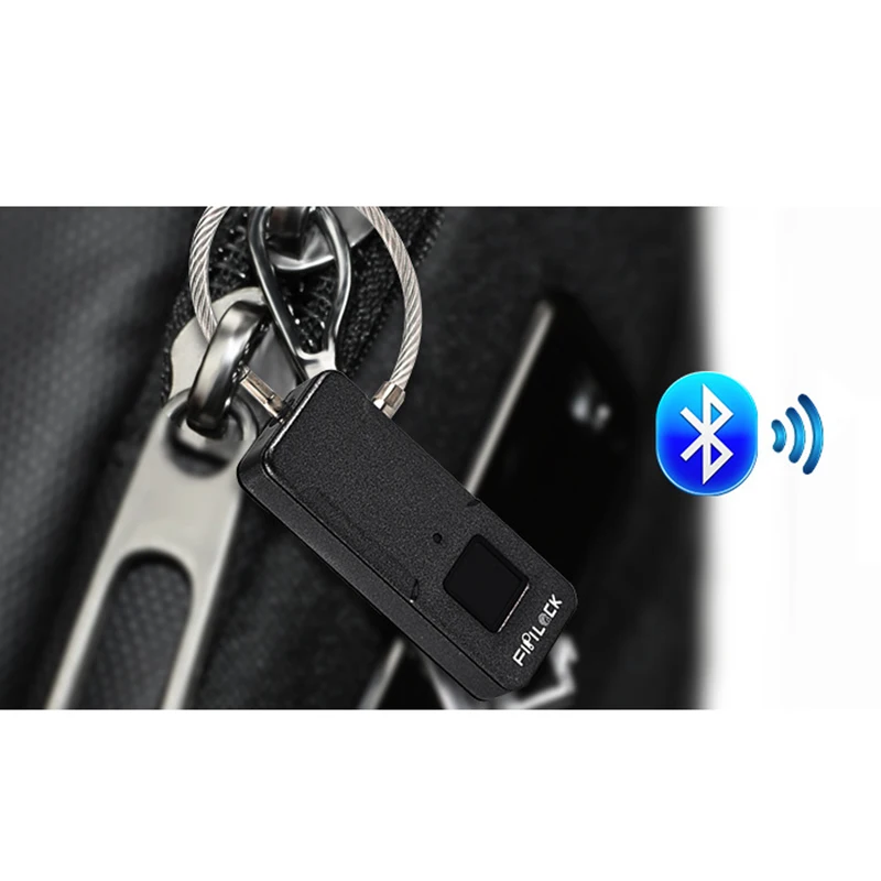Горячая-Fipilock FL-P4 PRO Bluetooth Smart Keyless Отпечатков пальцев замок водонепроницаемый замок с отпечатком пальца безопасности нажмите без ключа замок США