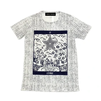 

Women's new round neck short-sleeved full-body printed casual T-shirt 2020