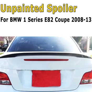 

For BMW E82 1 Series Rear Trunk ABS Boot Lip Lid Spoiler M Sports Matte Black Exterior Rear Roof Wings Trunk Lip