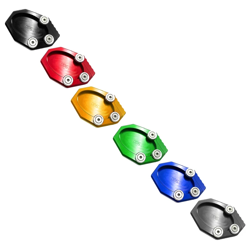 For Kawasaki Versys 650 KLX250 2010 2011 2012 2013 2014 Kickstand Foot Side Stand Extension Pad Support Plate Versys650 KLX 250 (27)