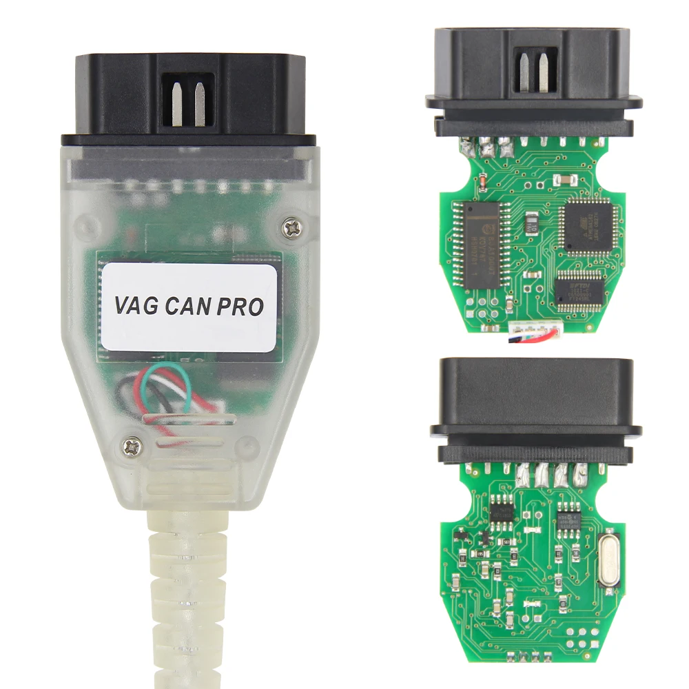 VAG CAN PRO V5.5.1 с FTDI FT245RL чип VCP OBD2 Диагностический интерфейс USB кабель Поддержка Can Bus UDS K Line работает для AUDI/VW