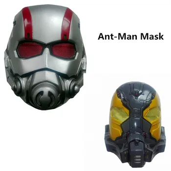 

Large Ant-man and Yellowjacket Mask Antman Costume Ant man masks Cosplay halloween mascaras larp Tiny Nemesis super heros