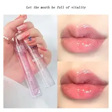 Crystal Jelly Crystal Shimmering Lip Glaze Lip Augmentation Lip Care Moisturizing Lip Gloss Nourishing Lip Balm Full Lip Balm