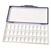 Watercolor Moisturizing Color Box Anti-Leakage Seal Moisturizing Sketch Paint Box 33 Grid Color