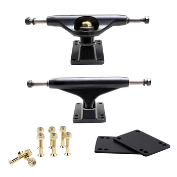 

5 Inches Sports Independent Bridge Double Rocker Professional Aluminum Alloy Skateboard Truck Universal Outdoor Easy Install