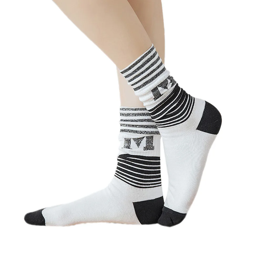 Jaycosin носки в полоску забавные носки теплые классные повседневные calcetines mujer забавные носки для женщин Теплые Носки для зимы