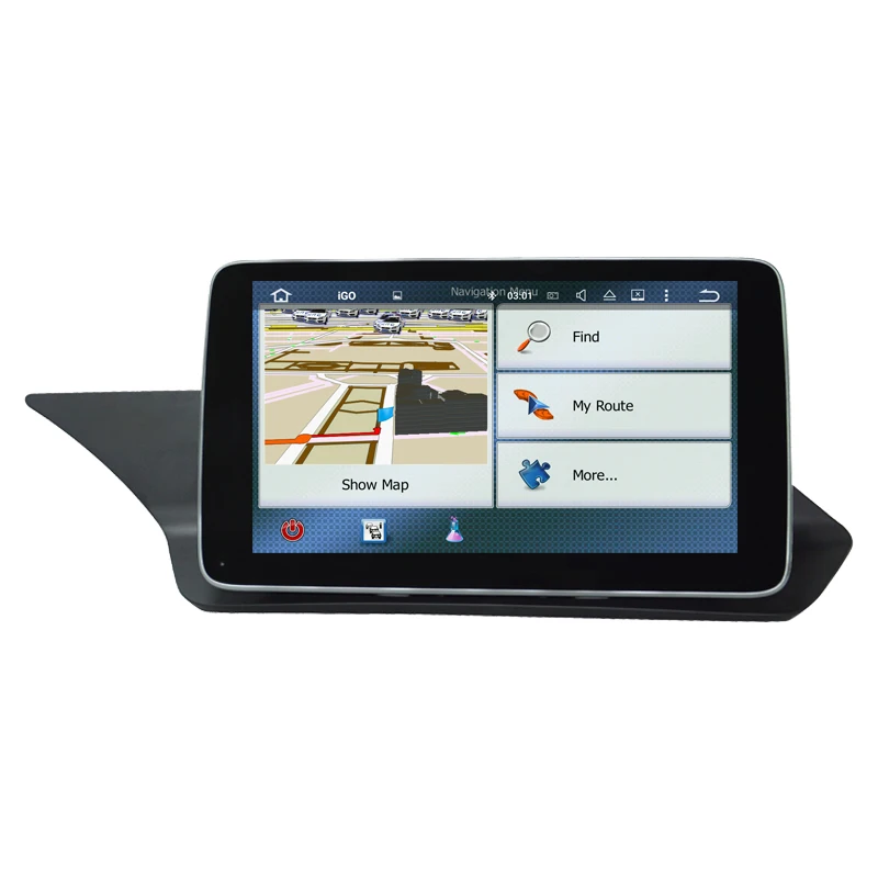 Best NAVITOPIA 9inch 4G RAM 64G ROM Octa Core Android 9.0 Car GPS Navigation For Benz E W212 (2009 2010 2011 2012 2013 2014 2015-2017 3