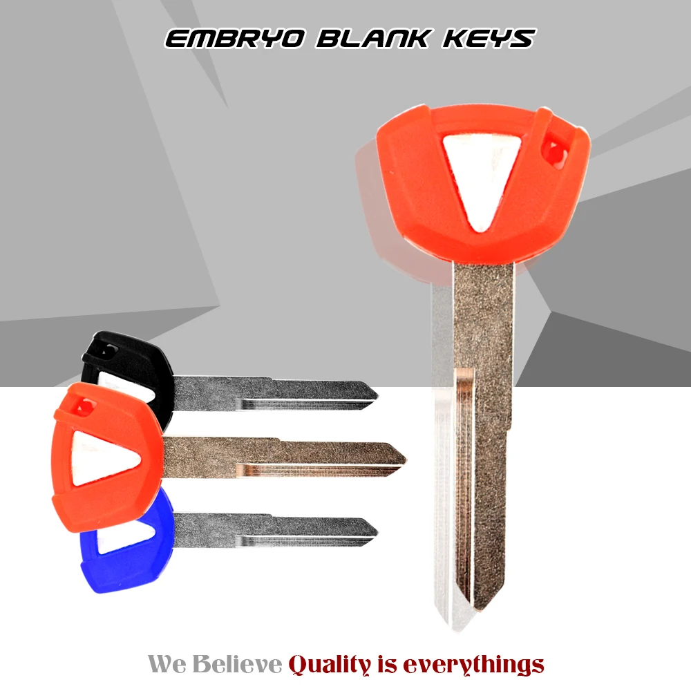 For Kawasaki ZX6R ZX-6R ZX9R ZX-9R ZX10R ZX-10R ZXR250 ZXR400 ZZR400 ZZR600 Motorcycle Blank Key Uncut Blade