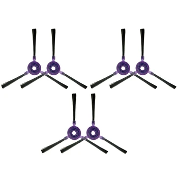 

3 Pairs of Side Brushes for Midea Side Brushes I5 I5Young I9 I9EYE Vacuum Cleaner er 3-Arm Side Brushes