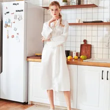 Женское осеннее нижнее белье Dentelle Robe En Tissu Babydoll Chemise De Nuit Vêtements De Nuit Manteau Robe De Soie Peignoir Kimono