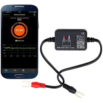 

12V Auto Battery Load Tester Car Battery Tester Bluetooth Wireless Automotive Charging System Diagnostic Analyzer Monitor