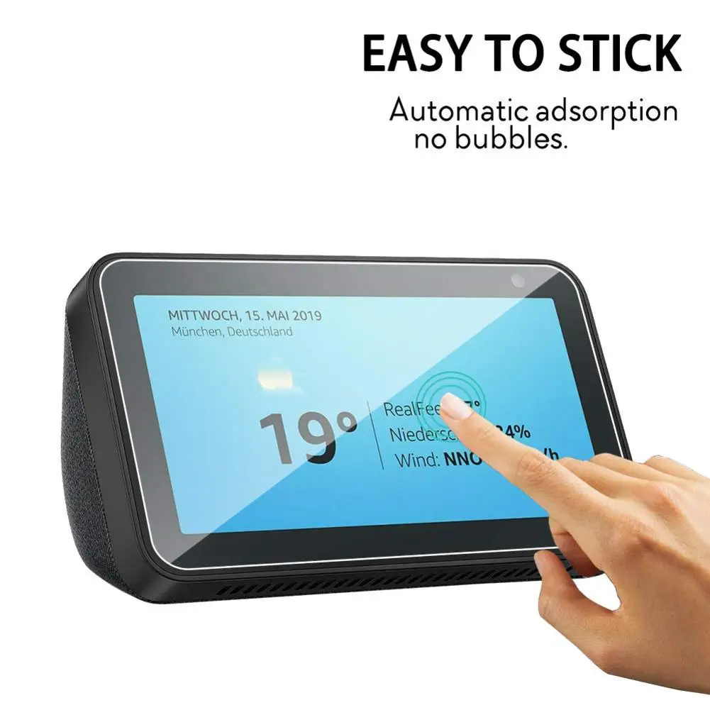 Для Amazon Echo Show 5, защита от царапин, 3 шт., защитная пленка из закаленного стекла, 8," HD, Защитная пленка для Amazon Echo Show 5