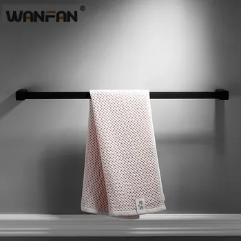 

European Black Bath Copper Hardware Sets Modern Towel Bars Paper Holder Bathroom Accessories Robe Hook Towel Ring Home Decor 626