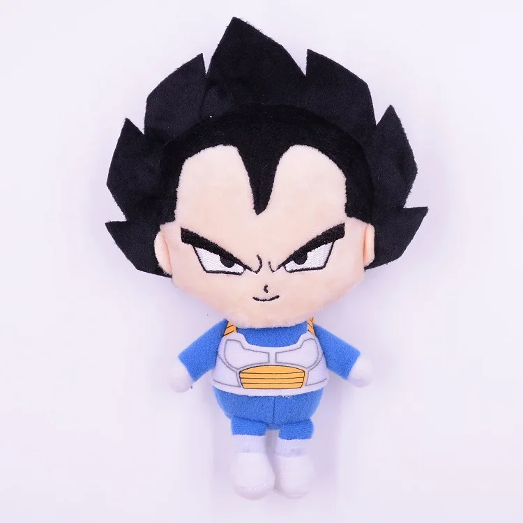 [Забавный] 5 шт./лот Dragon ball Супер Saiyan Son Goku Piccolo кукла Вегета мягкая плюшевая игрушка модель украшения дома подарок для детей