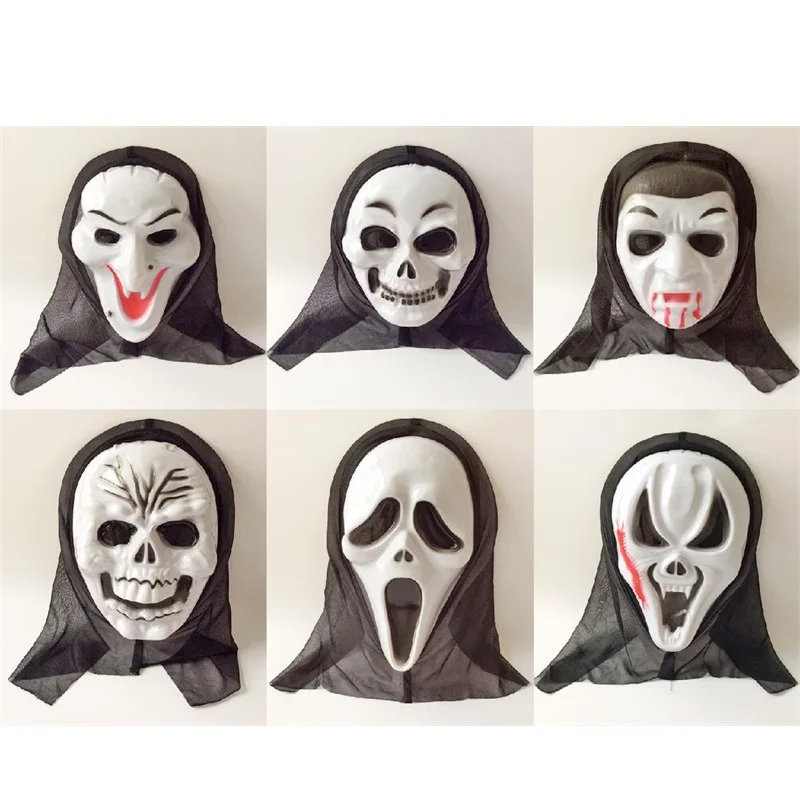 

Halloween Funny Clown Mask Black And White Spoof Horror Whole Person Masked Ball Performance Performance Dressing up Props