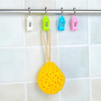 

Windproof Clips Portable Stainless Steel Steel Tube Clamp 4Pcs Small Clip Hooks Multi-purpose Storage Hook Sundry Organizer