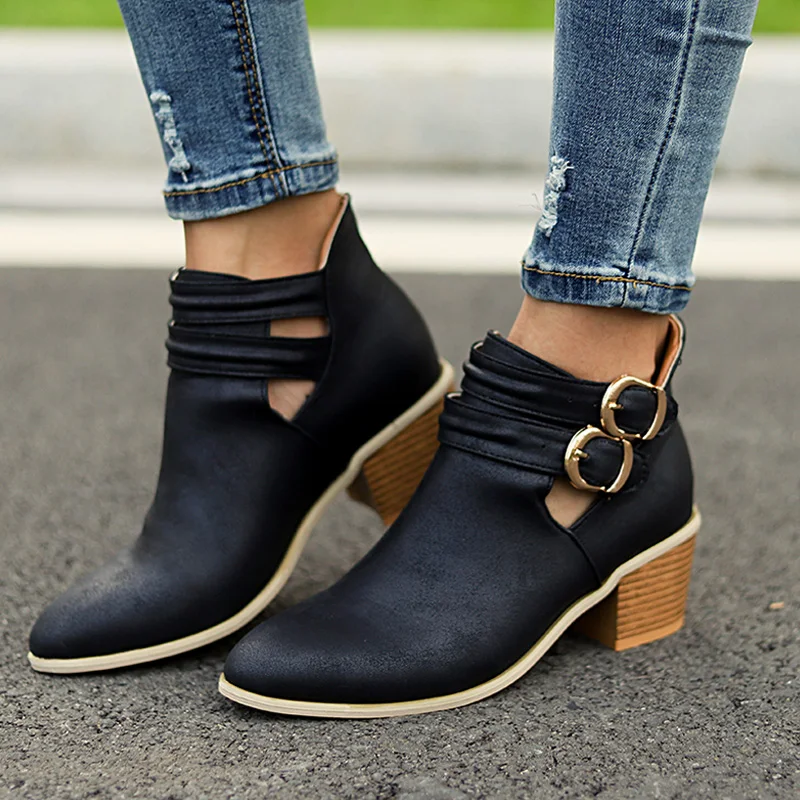 Осень зима 2020 женские ботинки модная повседневная женская обувь Martin из