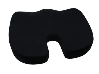 

6 Black Coccyx Orthopedic Seat Cushion Lumbar Support Comfort Foam Office Pillow 10