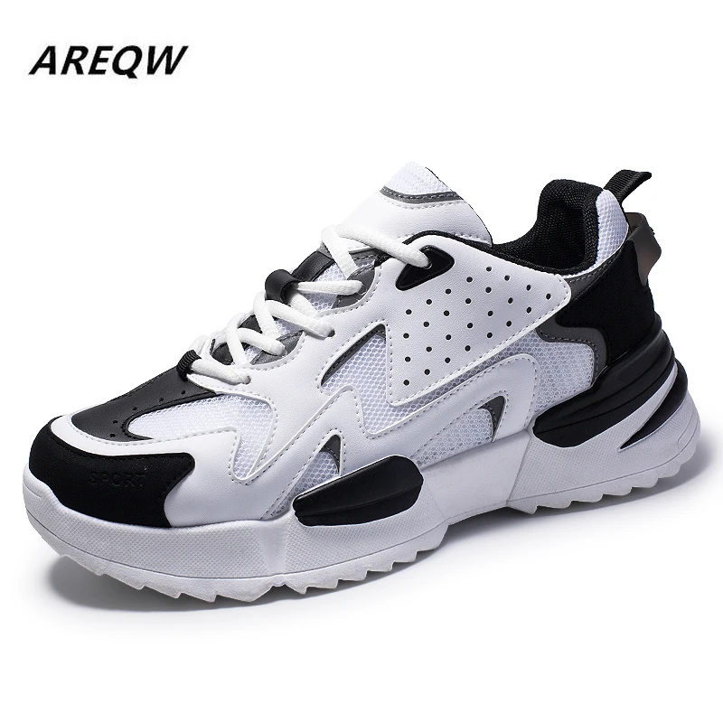 

2019 Korean Version of Mesh Breathable Spring and Autumn Trend Casual Shoes Low To Help Fashion Flat Shoes Sneakers Lovers Shoes