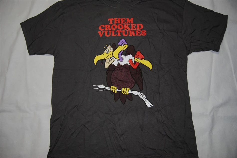 Them Crooked Vultures Cartoon Vulture T 