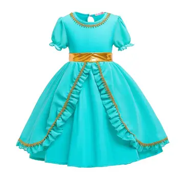 

Aladdin Jasmine dress Cosplay Costume Toy Story Uniform Kids Girl Princess dress Cosplay Halloween child party Costumes