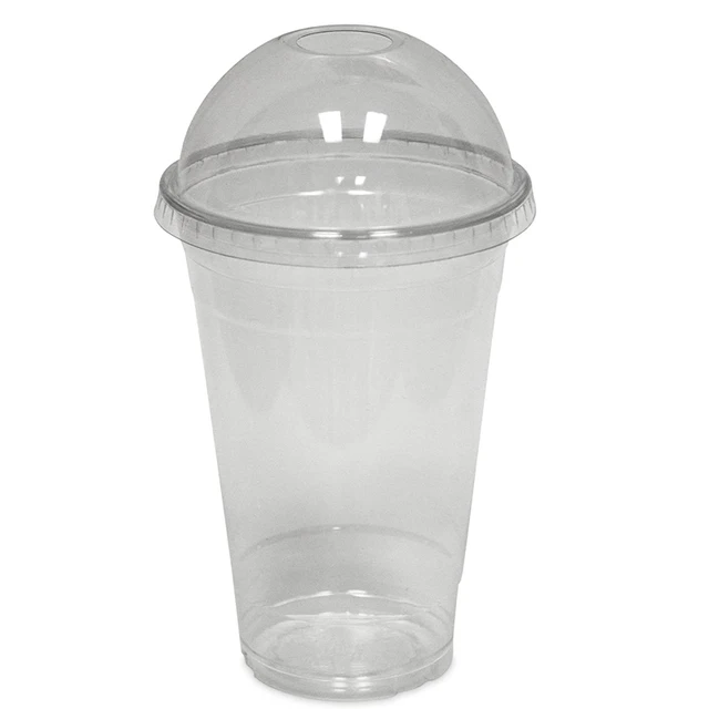 720Ml Clear Plastic Wegwerp Beker Met Deksel Voor Iced Koude Drink Koffie Thee Sap Smoothie Bubble Boba Frappucino, grote Siz - AliExpress Huis Tuin