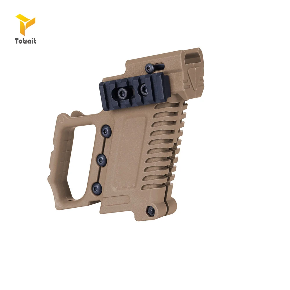 

TOtrait Tactical Pistol Carbine Kit Mount Quick Reload for Glock G17 G18 G19 Shooting Gun Accessories Hunting
