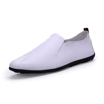 

2020 Summer Shoe Sneakers Breathable Men's Casual Shoes Solid color Round head Male Shoes Loafers Size 39-44 Zapatillas Hombre
