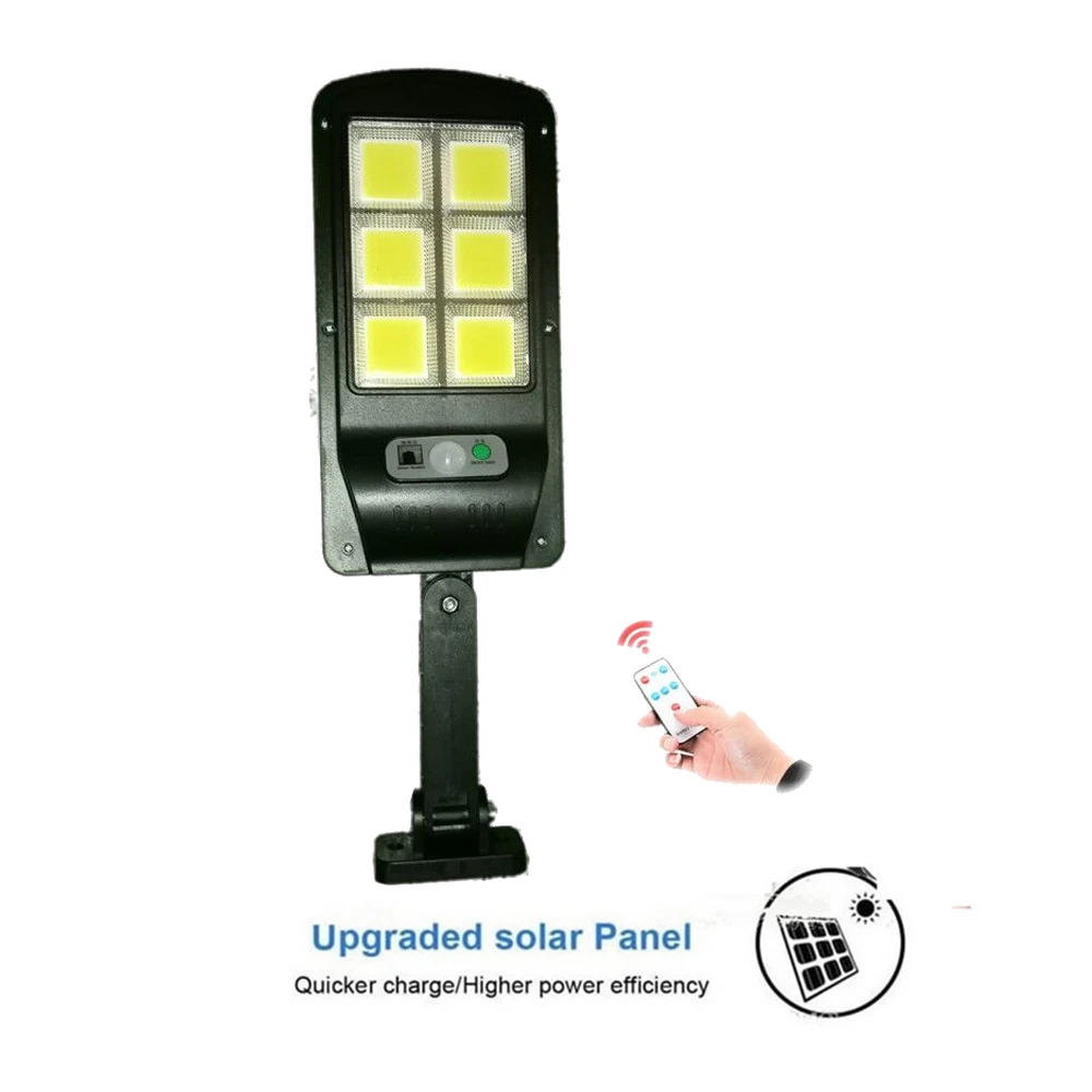 

Solar light lamp floodlight reflector Powered Wall Infrared & Sensor Wireless Outdoor IP65 Waterproof Security for Doorway remot