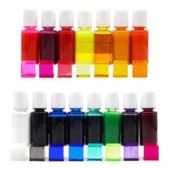 

15 Colors Epoxy Pigment UV Resin Coloring Dye Liquid Colorant Glitter Fillings Handmade Jewelry Making DIY Crafts Accessories