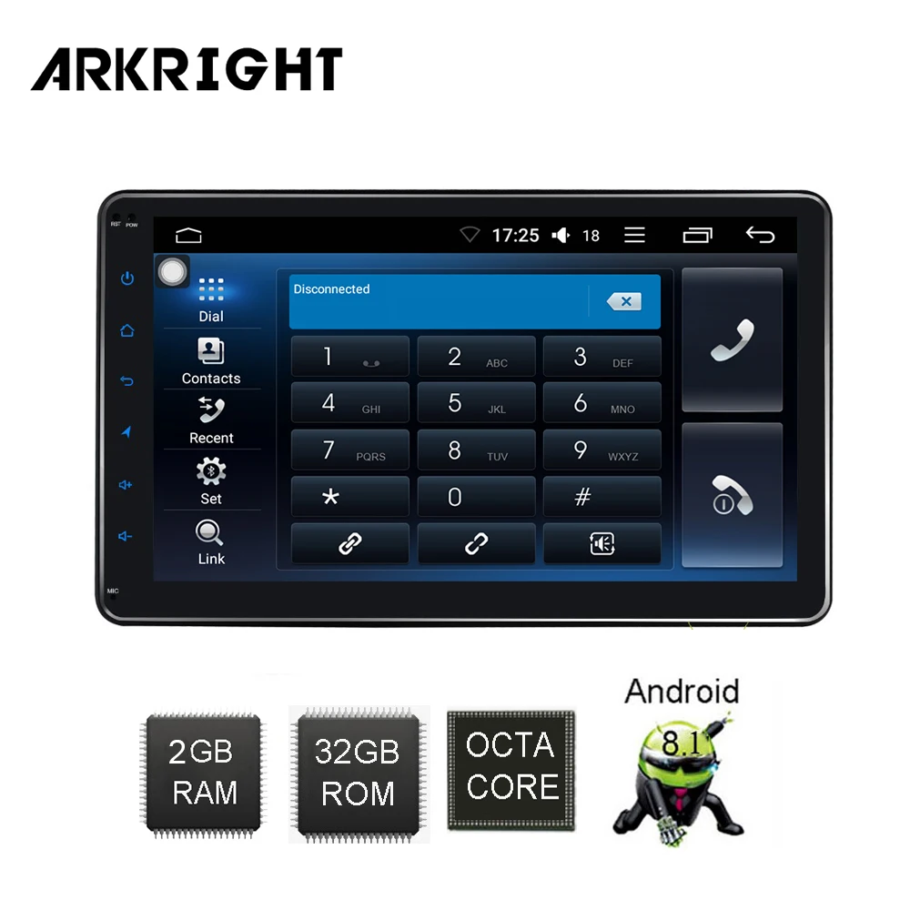 Автомобильный мультимедийный плеер 2 Din Android 10 1 GPS Wi Fi|Мультимедиаплеер для авто| |