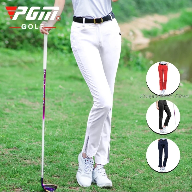 2021 New Women Golf Trousers Casual Sportswear Ladies Slim Fit Long