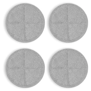 

4 Pcs Electric Mop Pads for GOBOT Hardwood Floor Cleaning Electric Floor Mop Pads