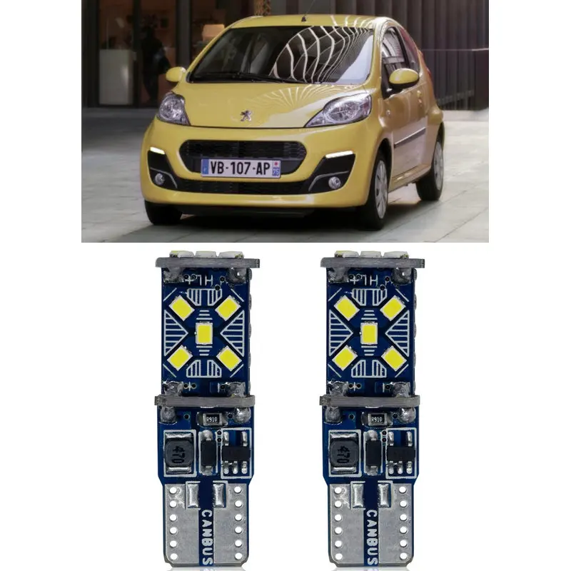 Лучший парковка светильник лампочка для peugeot 106 107 206 207 307 406 купе 407 508 607 807 1007 4007 4008 BIPPER боксер 2 шт./лот