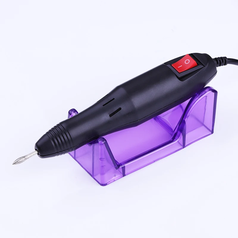 Электрический сверлильный станок для ногтей пилки для ногтей набор инструментов для полировки ногтей фрезерный станок Электрический инструмент для маникюра педикюра