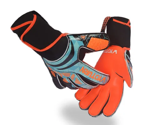 WYOTURN 4 мм утолщенные латексные футбольные вратарские перчатки новые стили футбольные профессиональные вратарские перчатки для взрослых видов спорта - Цвет: G4
